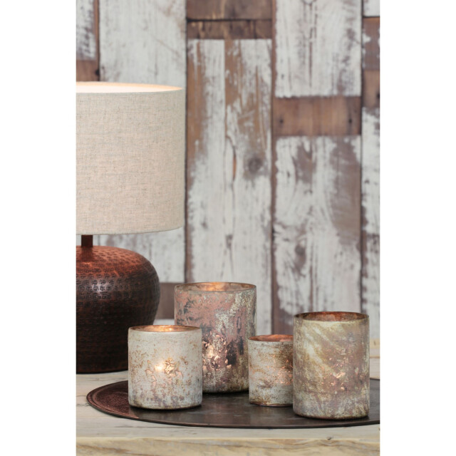 Light & Living Cilinder lampenkap livigno naturel Ø30x21cm 1045543 large