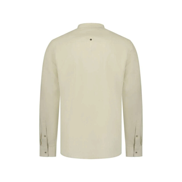 No Excess Shirt with linen granddad desert 31470218SN-045 large