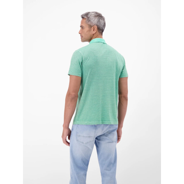 Lerros Heren polo 2633211 621 mint water Lerros Polo 2633211 621MintWater large