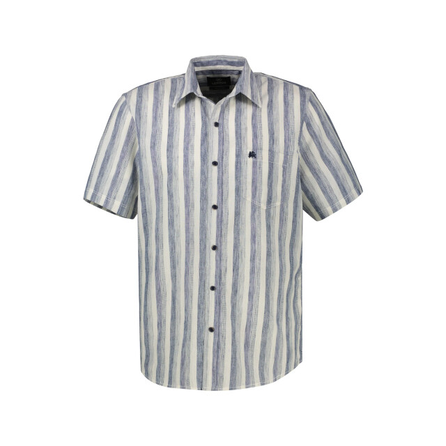 Lerros Heren overhemd 2632048 448 storm blue Lerros Overhemd 2632048 448StormBlue large