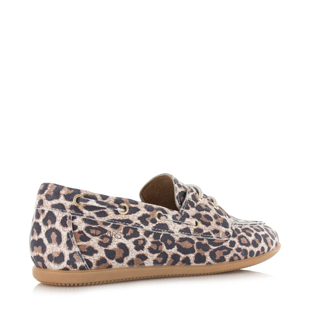 DWRS Label Latty loafers leopard sand mocassins dames B11927-07 8318 large