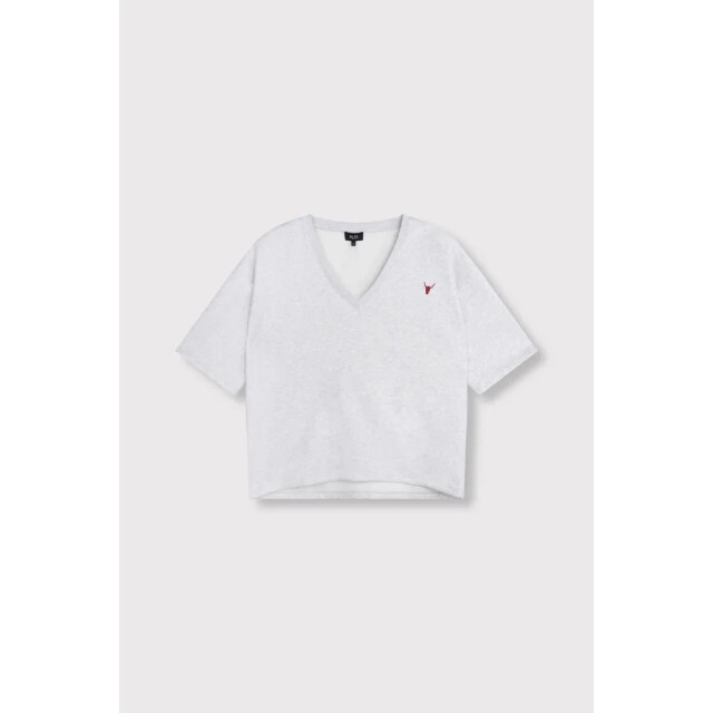 Alix The Label V-neck shortsleeve sweater - V-neck shortsleeve sweater - Alix The Label large