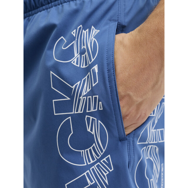 Jack & Jones Heren plus size zwemshort jpstmaui wave logo 12297961-Delft large
