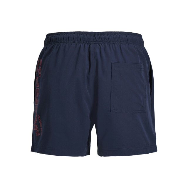Jack & Jones Heren plus size zwemshort jpstmaui wave logo donker 12297961-Navy Blazer large