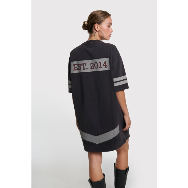 Alix The Label Sporty t-shirt dress antraciet 4409.85.0005 large