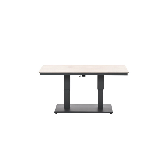 Garden Impressions Cyprus tafel- in hoogte verstelbaar 150x87cm -c. black-light teak 3177035 large