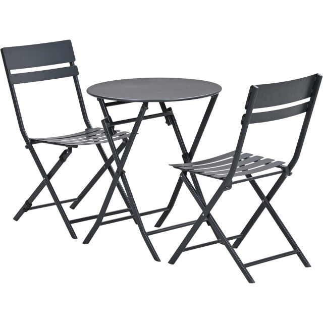 Garden Impressions Alfa balkonset 3-delig carbon black 3388923 large