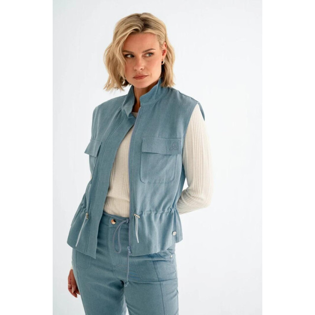 MAICAZZ Zizo steff gilet sp26.steff.515 jeans blue SP26.STEFF.515 large