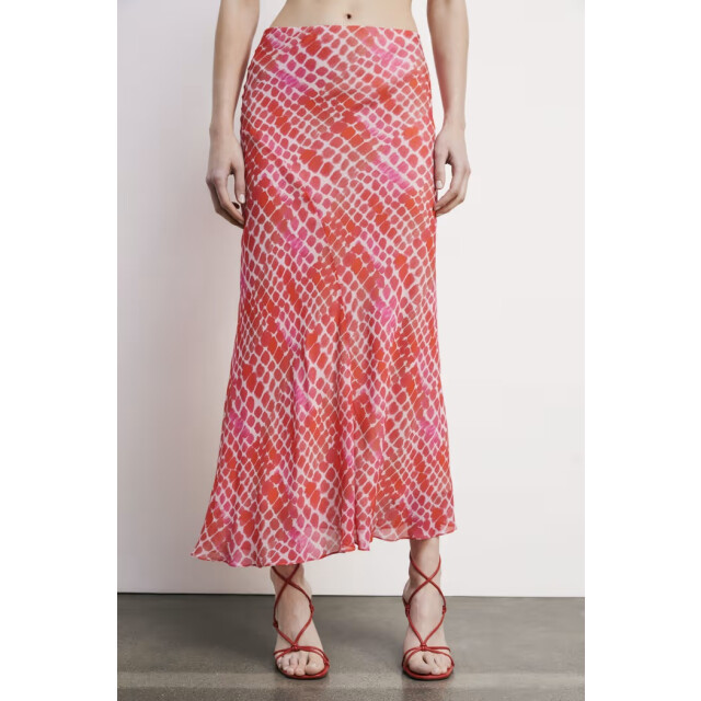 Patrizia Pepe Gonna/skirt rood 8G0536/A725 large