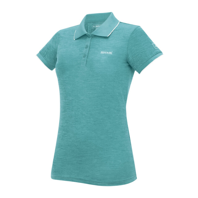 Regatta Dames remex ii polo hals t-shirt UTRG4477_ivymoss large