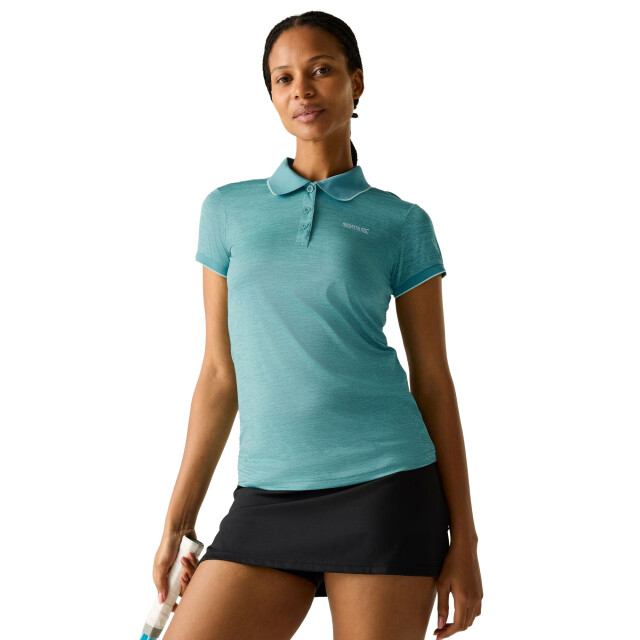 Regatta Dames remex ii polo hals t-shirt UTRG4477_ivymoss large
