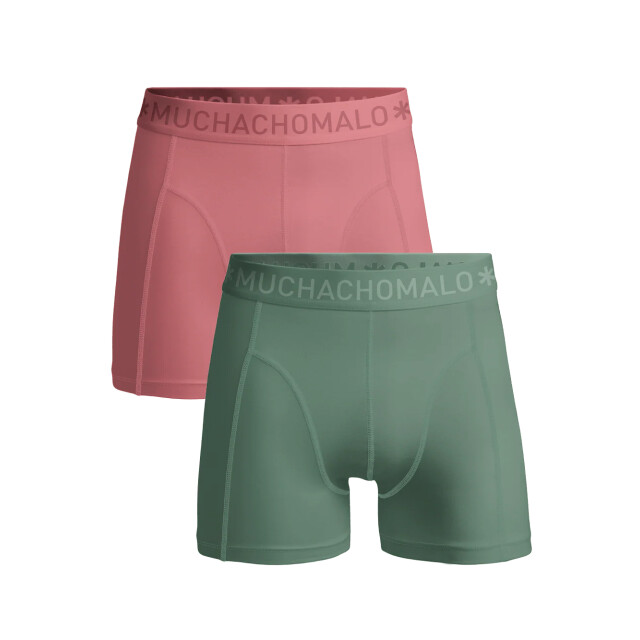 Muchachomalo Heren 2-pack boxershorts U-SOLID1010-1245 large