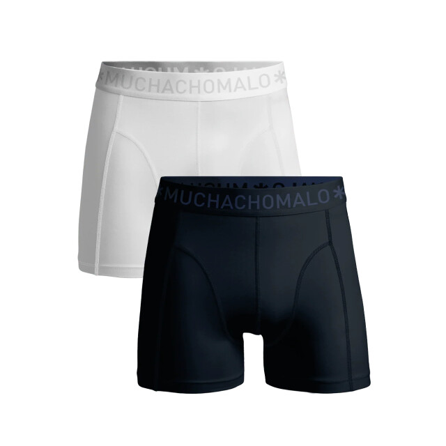 Muchachomalo Heren 2-pack boxershorts U-SOLID1010-1247 large