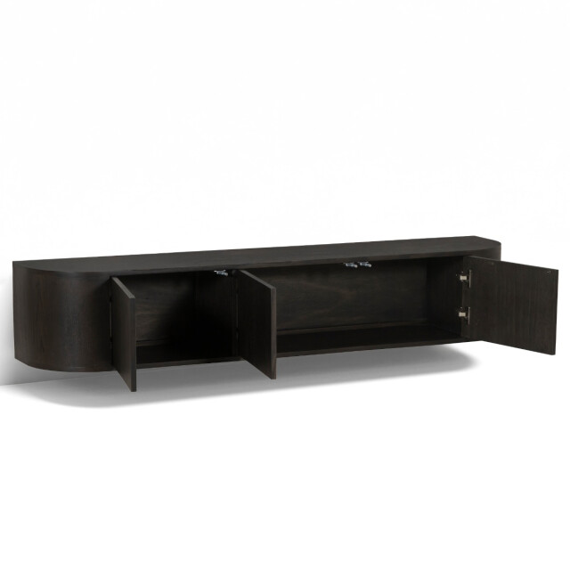 Livingfurn tv-meubel novero espresso zwevend 35x180x33cm 3286017 large