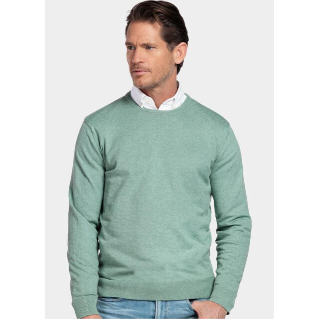 Bos Bright Blue Pullover cotton regular fit 618200cct/725 201424 large