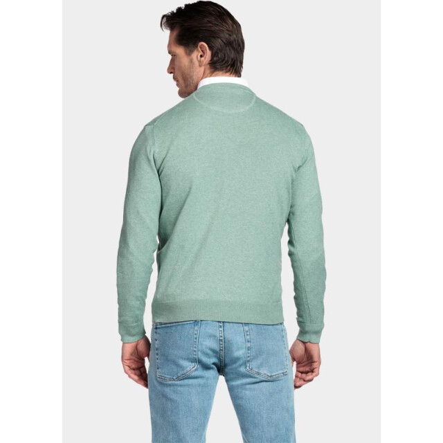 Bos Bright Blue Pullover cotton regular fit 618200cct/725 201424 large