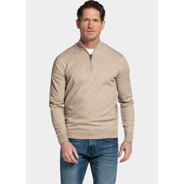 Bos Bright Blue Half zip cotton 1/2 zipp regular fit 618400cct/835 201427 large