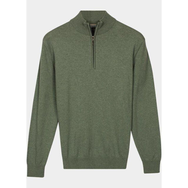 Bos Bright Blue Half zip cotton 1/2 zipp regular fit 618400cct/735 201426 large