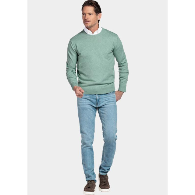 Bos Bright Blue Pullover cotton regular fit 618200cct/725 201424 large