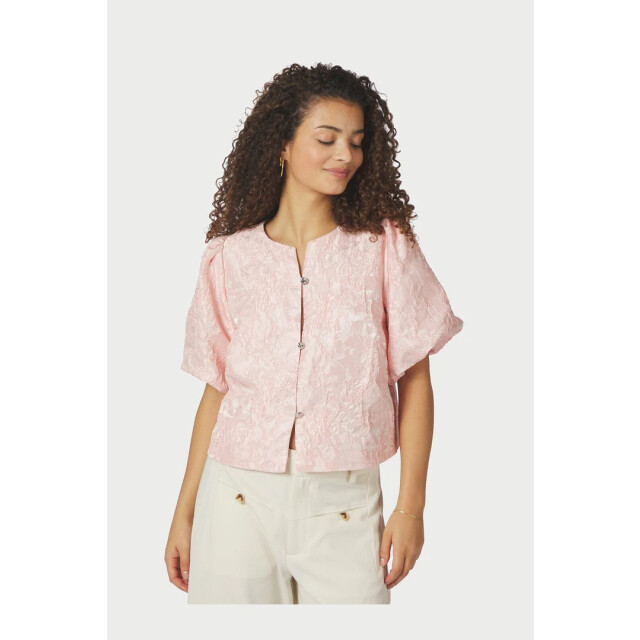 Neo Noir asia soft brocade blouse 168844 754 light pink 06615.614.0004 large