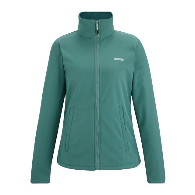 Regatta Dames connie v softshell wandeljack UTRG5975_ivymoss large