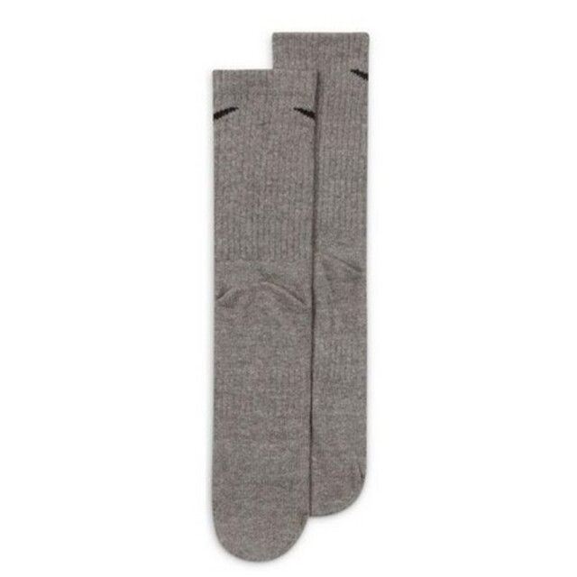 Nike Uniseks adult logo lichtgewicht everyday crew sokken (set van 3) UTPP3941_whiteblackgrey large