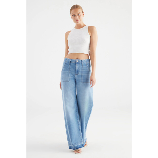 Cup of Joe High waist wide leg fancy bottom Lulu-315 large