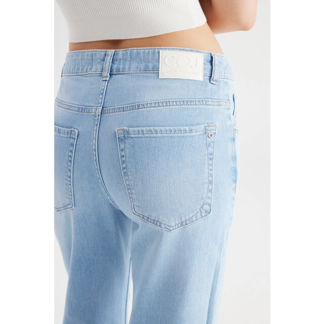 Cup of Joe Mid waist straight light blue Ruby-102 large