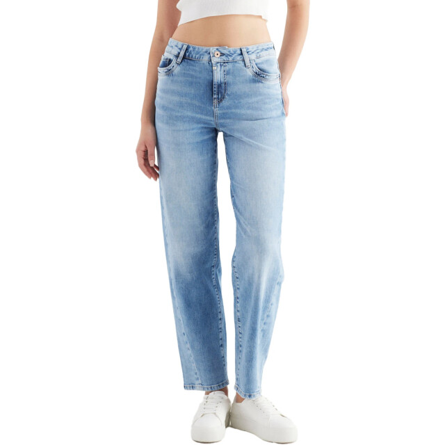 Cup of Joe Cropped balloon jeans light blue Beth-102 large