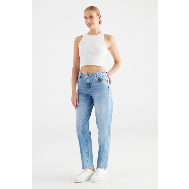 Cup of Joe Cropped balloon jeans light blue Beth-102 large