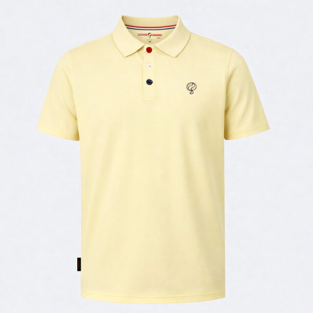 Q1905 Polo shirt willemstad lichtgeel QM2663909-214-1 large