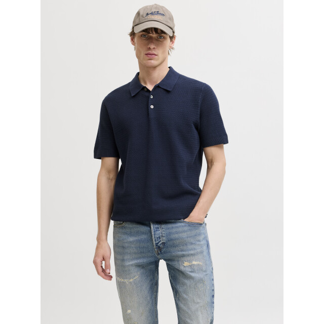 Jack & Jones Jprbluriley knit polo ss sn 12292034 large