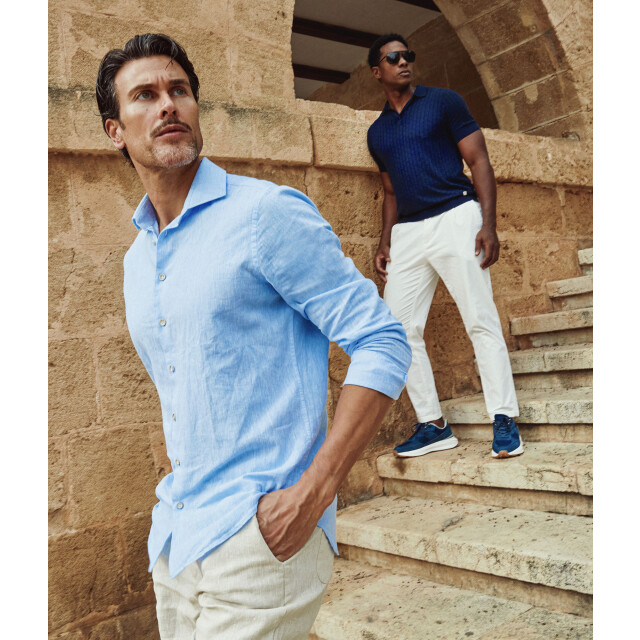 Blue Industry shirt 6107.61 blue 05631.240.0134 large