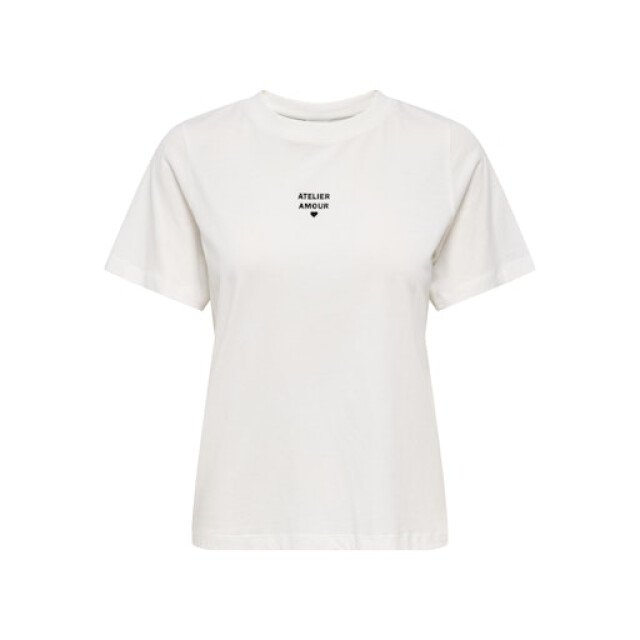 Jacqueline de Yong may pisa s/s print top jrs 15354642 cloud dancer 06011.198.0256 large