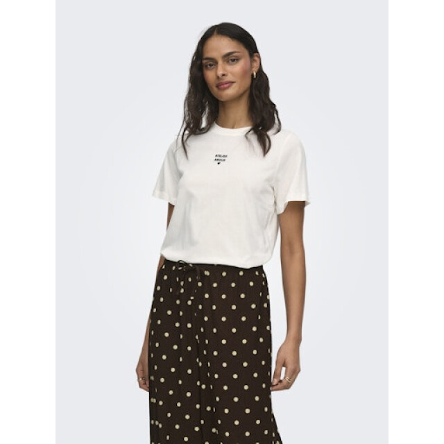 Jacqueline de Yong may pisa s/s print top jrs 15354642 cloud dancer 06011.198.0256 large