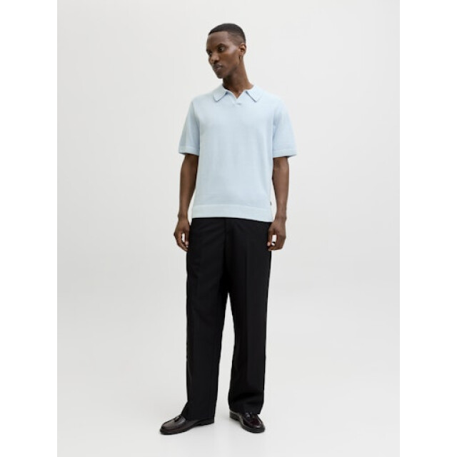 Jack & Jones jprblamilano spring split neck ss s 12291030 chambray 05311.211.0082 large