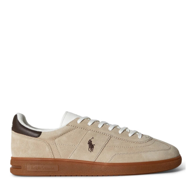 Ralph Lauren Ralph lauren bedford milkshake/brown lage sneakers unisex 809P09753005 large