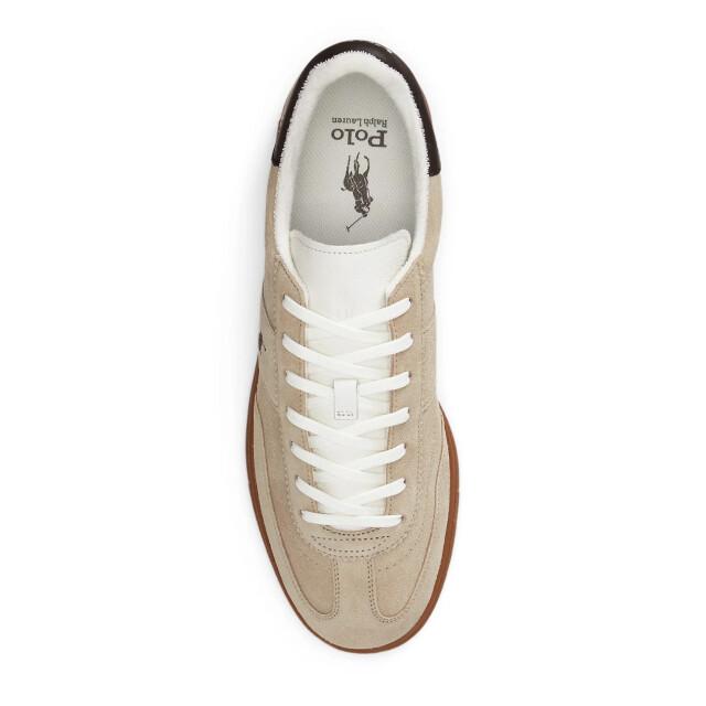 Ralph Lauren Ralph lauren bedford milkshake/brown lage sneakers unisex 809P09753005 large