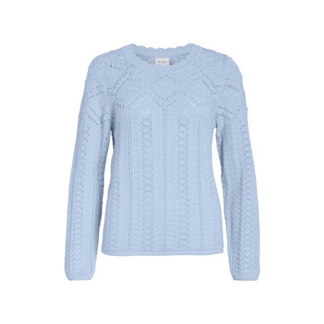 Vila Vininia o-neck ls knit toppb licht 4219.31.0026 large