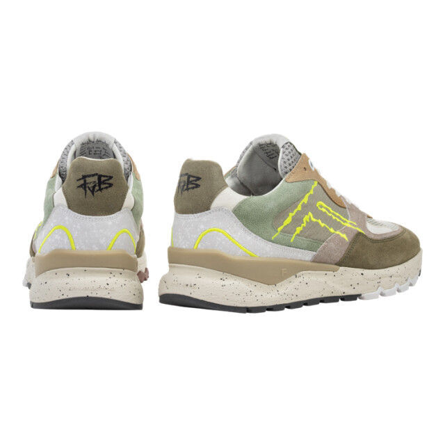 Floris van Bommel 021065 Sneakers Groen 021065 large