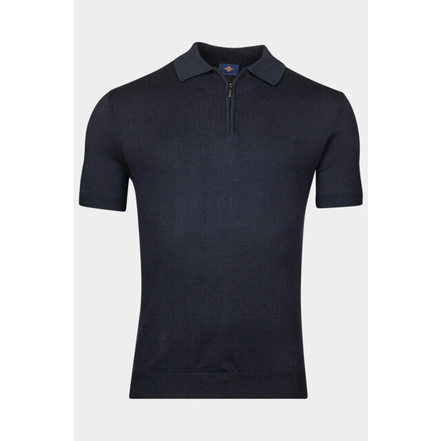 Baileys Polo korte mouw polo knitted pullover zip u 515789/69 195835 large