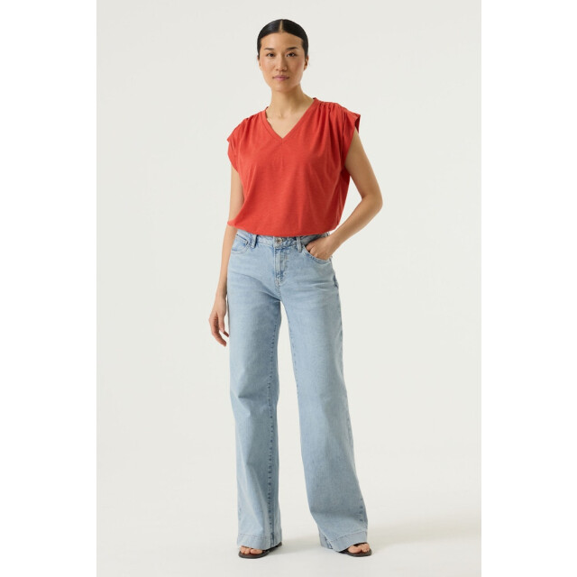 Garcia Jeans T-shirt v-hals - 4339.15.0002 large