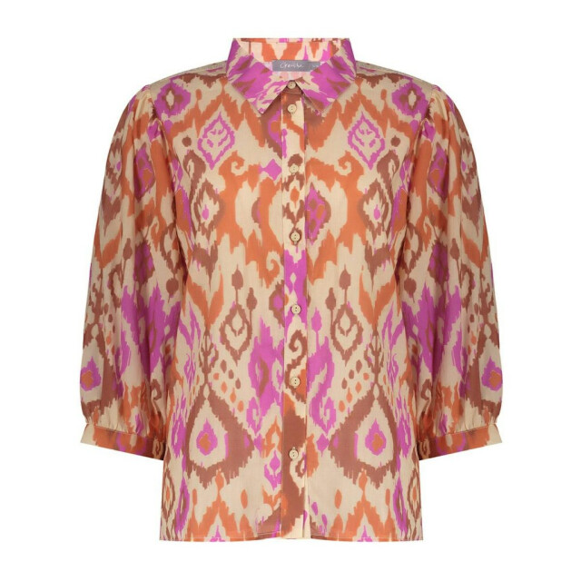 Geisha Blouse ecru dessin 4319.08.0028 large