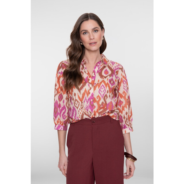 Geisha Blouse ecru dessin 4319.08.0028 large