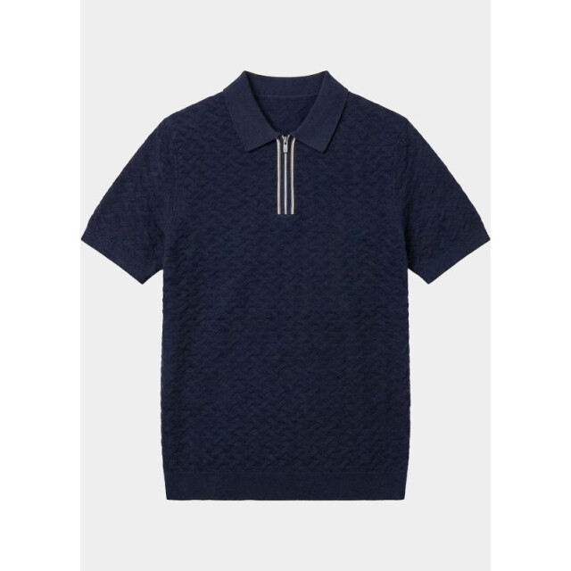 R2 Amsterdam Polo korte mouw zipper polo short sleeve cott 132.polo.018/010 203681 large