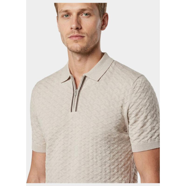 R2 Amsterdam Polo korte mouw zipper polo short sleeve cott 132.polo.018/045 203682 large