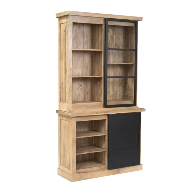 Starfurn vitrinekast noa - 45x120x220 cm 3523893 large