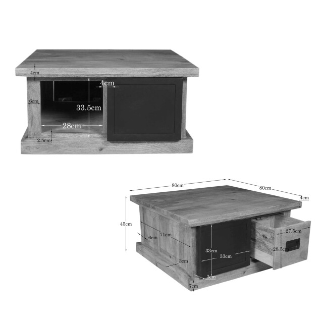 Starfurn salontafel noa - 80x80x45 cm 3523899 large