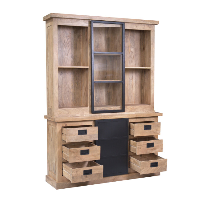 Starfurn vitrinekast noa - 45x160x220 cm 3523895 large