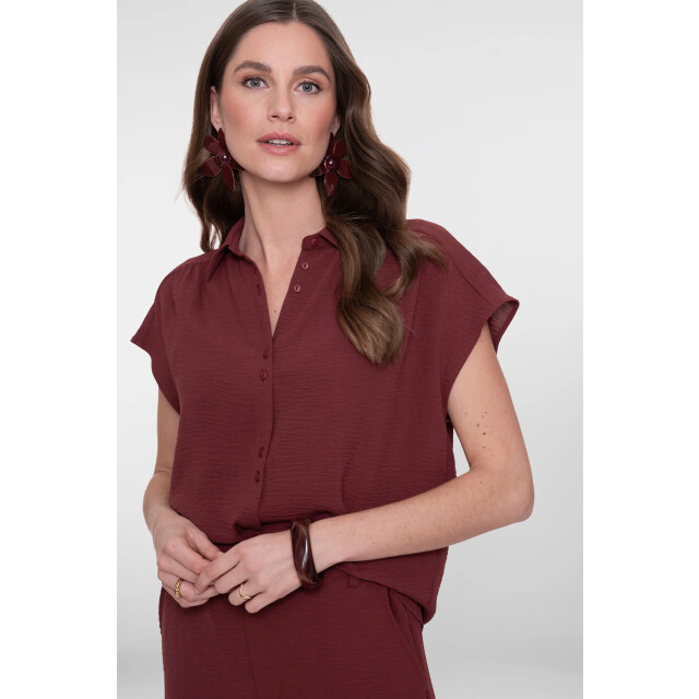 Geisha 63140-21 blouse crinckle 63140-21 Blouse crinckle large